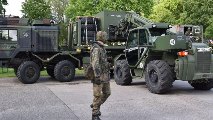 Die Bundeswehr übt an gleich zwei Wochenenden auf der Großen Höhe. Archivfoto: Sonia Voigt
