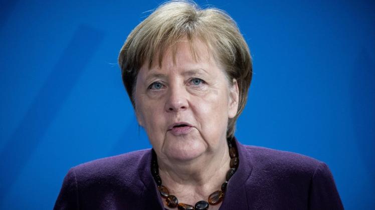 Bundeskanzlerin Angela Merkel (CDU) wendet sich in einem Podcast an die Nation. Foto: dpa/Kay Nietfeld