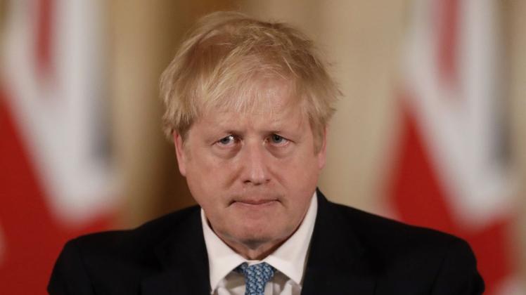 Boris Johnson, Premierminister von Großbritannien, ist an Covid-19 erkrankt und lag seit Montag auf der Intensivstation eines Londoner Krankenhauses.  Foto: dpa/Matt Dunham/PA Wire