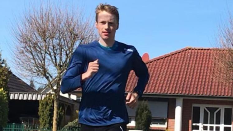 Johannes Vogel im Heimat-Training: „Ich muss meine Kilometer machen, für den Fall der Fälle fit bleiben.“