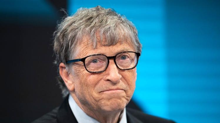 Bill Gates ist immer wieder Ziel von Falschbehauptungen. Foto: dpa/Gian Ehrenzeller