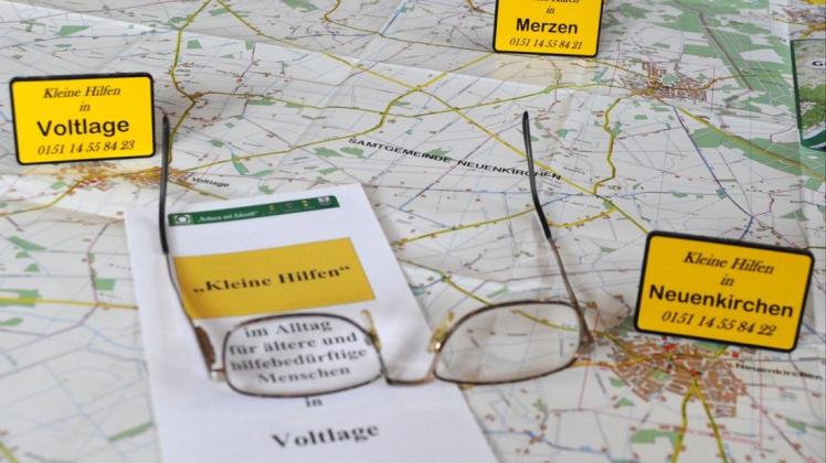 Seit November 2013 gibt es in der Samtgemeinde Neuenkirchen die Helferkreise "Kleine Hilfen". In jeder Gemeinde gibt es eine Hotline, die bei Bedarf angerufen werden kann.