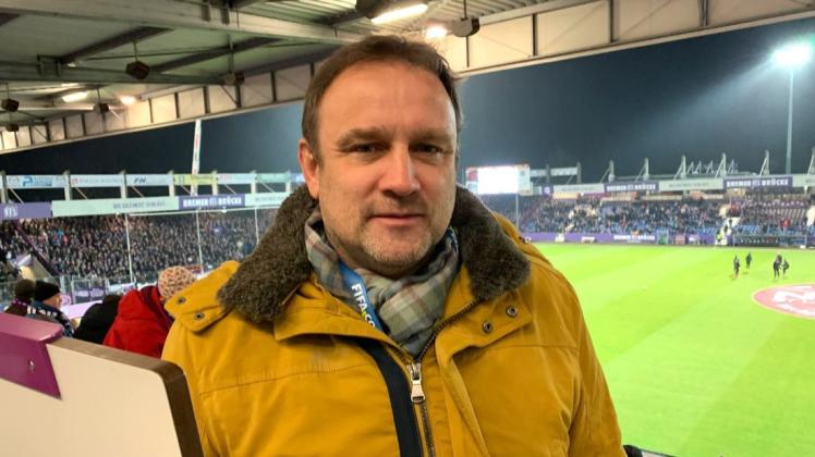 Sportredakteur Claus Weber berichtete für die Rhein-Neckar-Zeitung vom Spiel des VfL Osnabrück gegen den SV Sandhausen – und trat die Heimreise mit einem schlechten Gewissen an. 