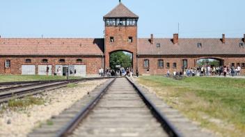 Gedenkstätten, etwa das frühere Vernichtungsslager Auschwitz-Birkenau in Polen, werden Jahr für Jahr von Millionen Menschen besucht. Immer öfter sind Störer oder Provokateure unter ihnen. Foto: Jan Woitas/dpa