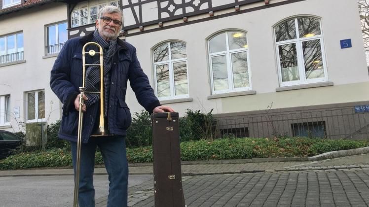 In der Schule begann es, mit der Musik geht es weiter: Dieter Litsches Leben in Bad Essen. Foto: Vincent Buß