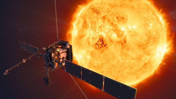 Die neue ESA-Raumsonde zur Sonnenbeobachtung wird am 10. Februar 2020 von Cape Canaveral aus starten. Foto: dpa/ATG medialab/ESA