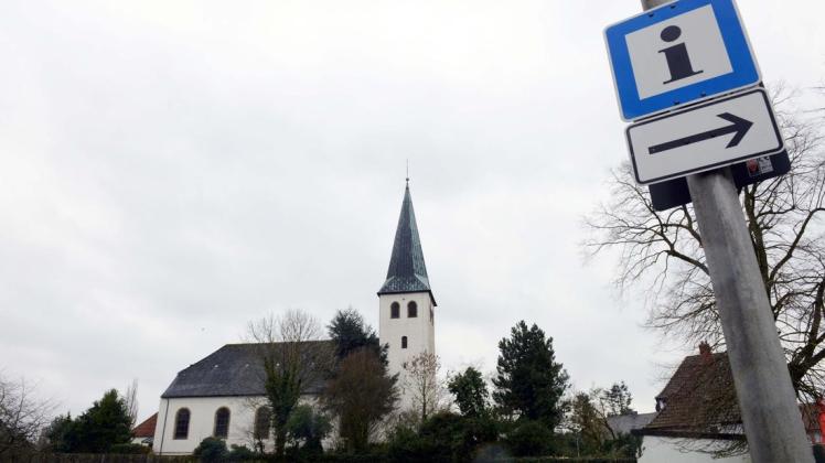 Auch im Jahr 2020 will die Gemeinde Voltlage – hier im Bild die Pfarrkirche St. Katharina – wieder einiges bewegen. Foto: Christian Geers