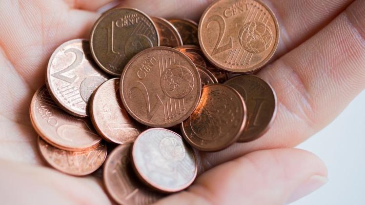 Weg mit dem Kupfergeld? In mehreren europäischen Ländern gibt es bereits kein Ein- und Zwei-Cent-Münzen mehr. Symbolfoto: Rolf Vennenbernd/dpa