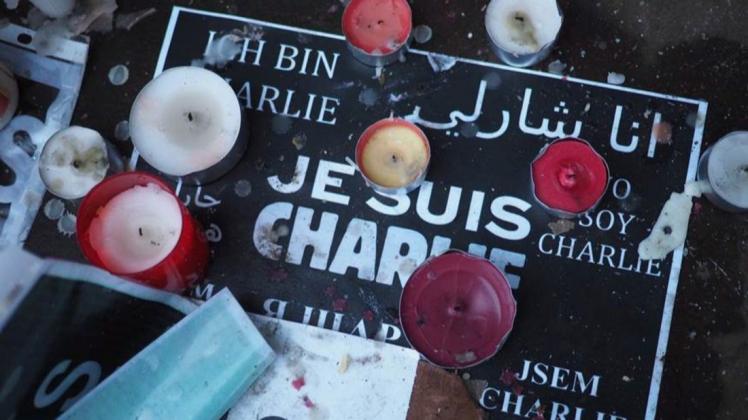 Fünf Jahre ist es her, dass das französische Satiremagatin "Charlie Hebdo" in Paris Ziel eines islamistisch motivierten Terroranschlags wurde. Foto: dpa/Sara Houlison