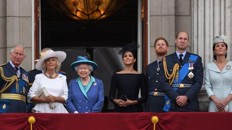 Es kriselt in London: Die Queen hat ihre Familie zu einem Treffen einberufen. Foto: dpa/Victoria Jones/PA Wire