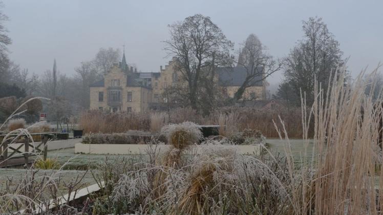 Noch träumt Schloss Ippenburg seinen Dornröschenschlaf, doch die Planungen für die Saison laufen bereits. Foto: Viktoria von dem Bussche Noch träumt Schloss Ippenburg seinen Dornröschenschlaf, doch die Planungen für die Saison laufen bereits. Foto: Viktoria von dem Bussche