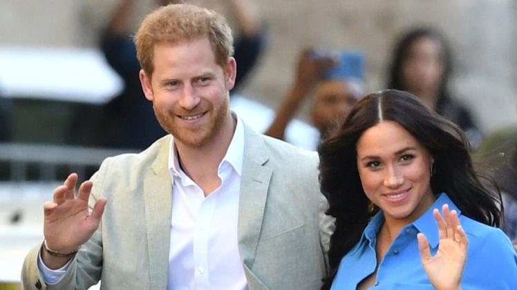 Prinz Harry und und Herzogin Meghan werden sich nicht länger "Königliche Hoheit" nennen. Foto: dpa/Dominic Lipinski