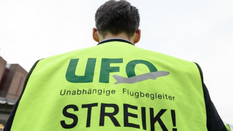 Warnstreik der Flugbegleiter - Frankfurt Lufthansa hat die Ufo in den vergangenen Monaten extrem hart bekämpft. Foto: dpa/Silas Stein