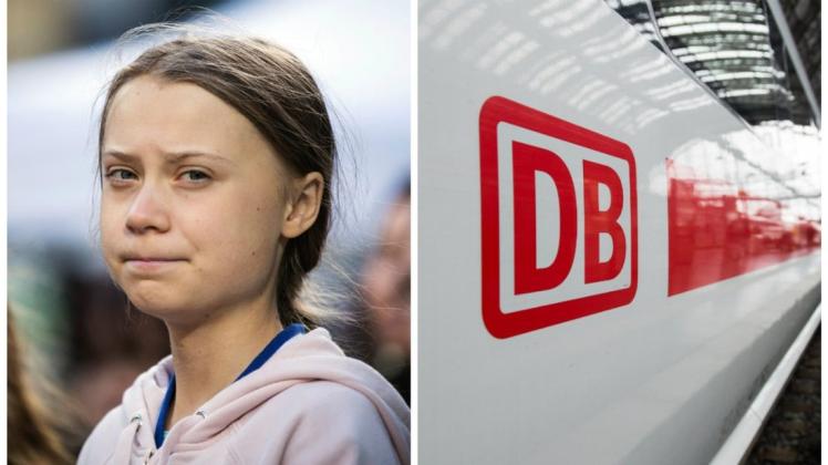 Greta Thunberg hat mit ihrem Foto aus einem überfüllten ICE für Wirbel gesorgt. 
