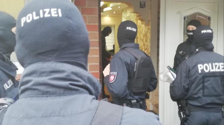 Bei mehreren Hausdurchsuchungen hat die Polizei einen Drogenring ausgehoben, der offenbar von Delmenhorst aus agierte. Symbolfoto: Polizei Oldenburg