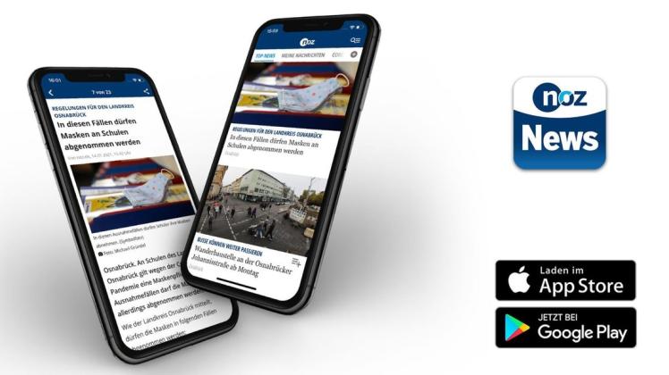 Noch näher dran an Ihrem Ort – mit der Smartphone-App "noz News". Sie finden die App im Play Store (Android-Gerät) oder im Apple App Store (iPhone).