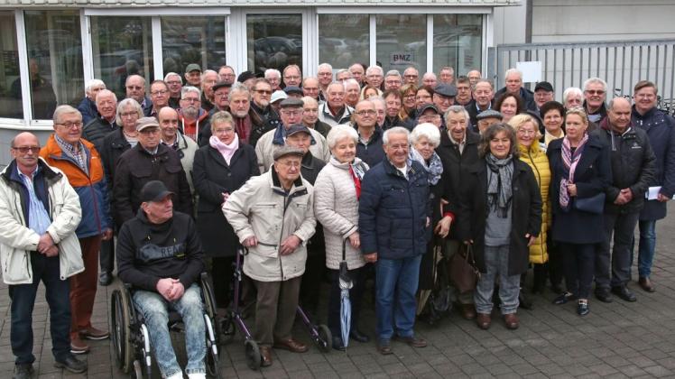93 Ehemalige besuchten ihre alte Firma Möbel Wiemann in Oesede. Foto: Elvira Parton