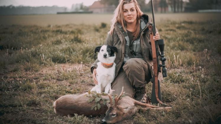 Marie aus Kiel zeigt auf ihrem Instagramaccount offen ihren Erfolg beim Jagen. 