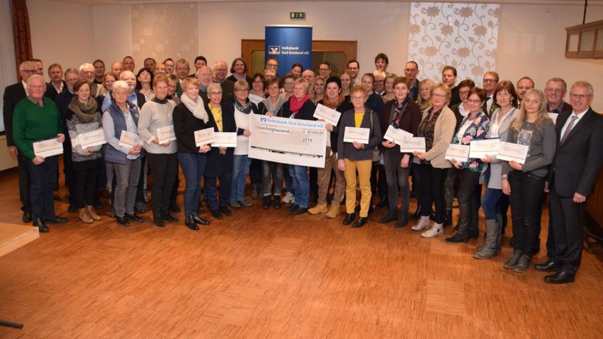 Volksbank Emsland Süd spendet 60000 NOZ