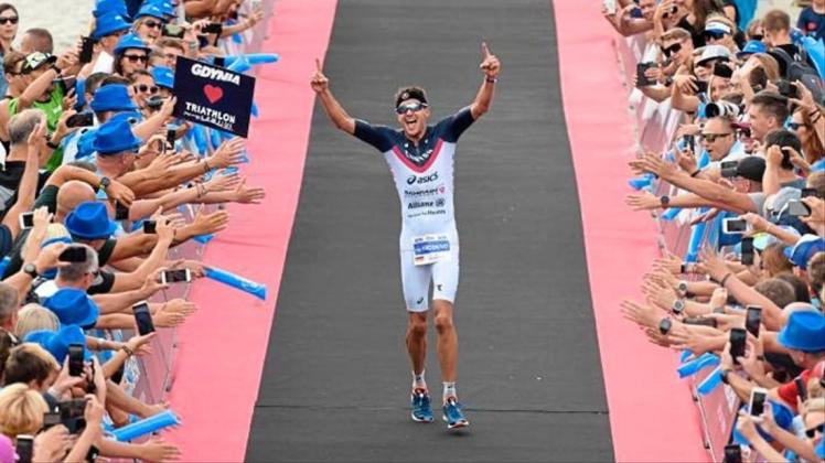 Siegte in Polen: Triathlon-Ass Jan Frodeno. 