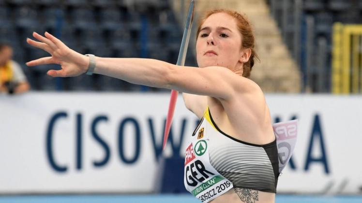 Zum Saisonabschluss gelangen Julia Ulbricht noch einmal 53,24 Meter in Bydgoszcz: Bei ihrer Premiere im Erwachsenen-Nationalteam wurde sie Neunte bei der Team-EM.