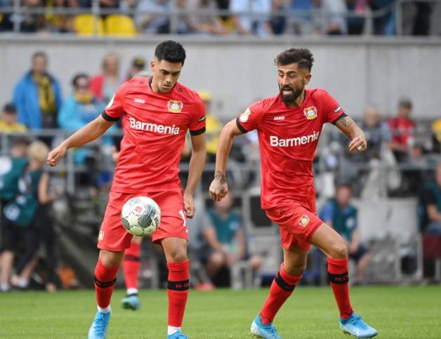 Neu bei Bayer Leverkusen: Nadiem Amiri (l) und Kerem Demirbay kamen aus Hoffenheim. Foto: imago images / Team 2