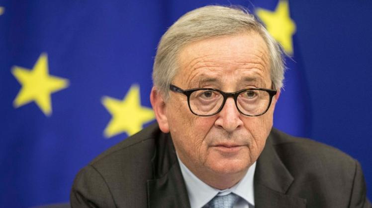 Jean-Claude Juncker bei einer Pressekonferenz (Archivbild). Foto: dpa/AP/Jean-Francois Badias
