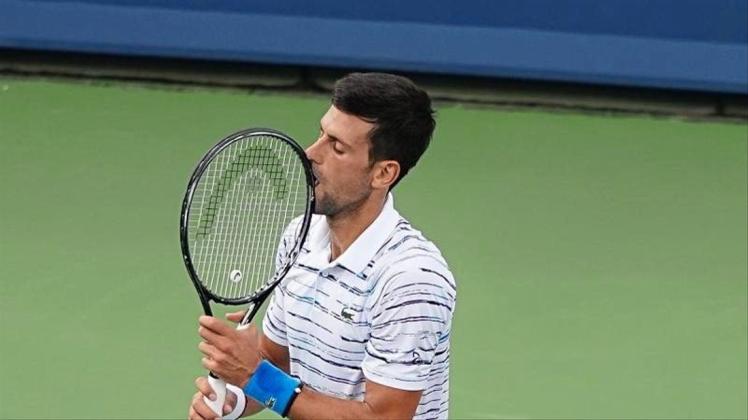 Novak Djokovic verpatzte die Generalprobe für die US Open. 