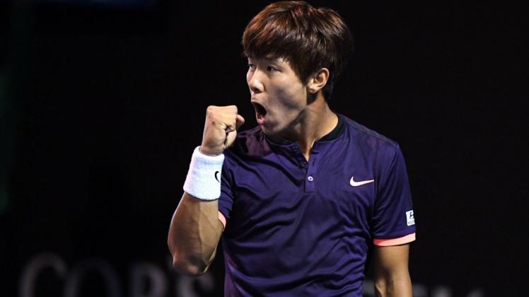 Der Südkoreaner Duckhee Lee gewann das ATP-Turnier in Winston-Salem. Foto: imago images/PanoramiC