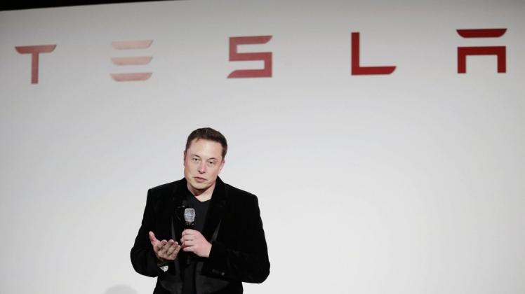 Tesla-Chef Elon Musk. dpa/Marcio Jose Sanchez
