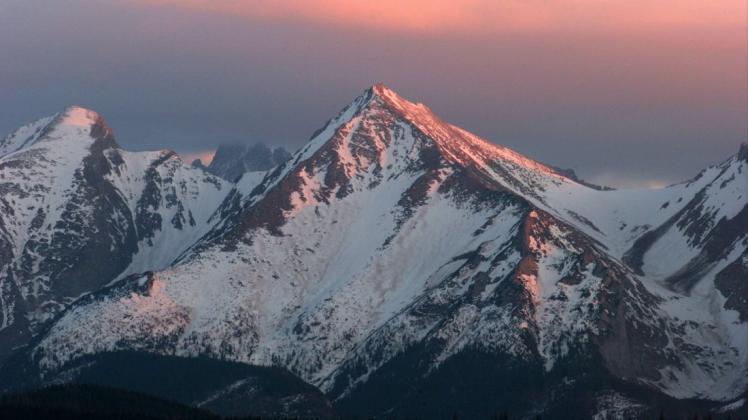 Das Tatra-Gebirge ist bei Bergsteigern sehr beliebt. 