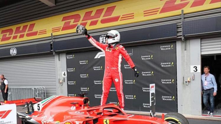 Rechnet sich für das Rennen in Belgien Chancen aus: Sebastian Vettel - Sieger in Spa 2018. 