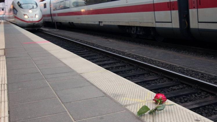 Tatort des Mordes an Gleis 7 im Hauptbahnhof Frankfurt. Foto: imago images/Ralph Peters