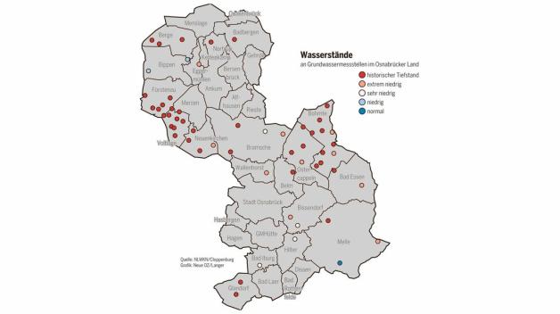 Rasensprengen im Landkreis Osnabrück bis Ende Oktober verboten