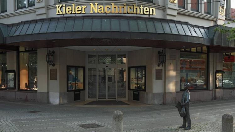 Das Verlagshaus der "Kieler Nachrichten" in der Landeshauptstadt. Foto: imago images/Werner Otto