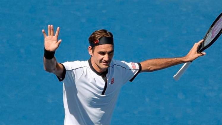 Roger Federer machte mit David Goffin kurzen Prozess. 