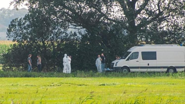 Spurensuche im Zusammenhang mit der vermissten 23-jährigen Nathalie in Nordfriesland. 