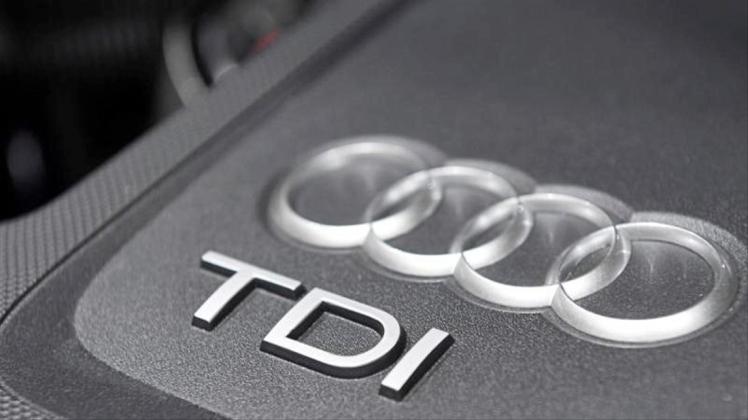 Dieselmotor eines Audi Q5 2.0 TDI Quattro. 