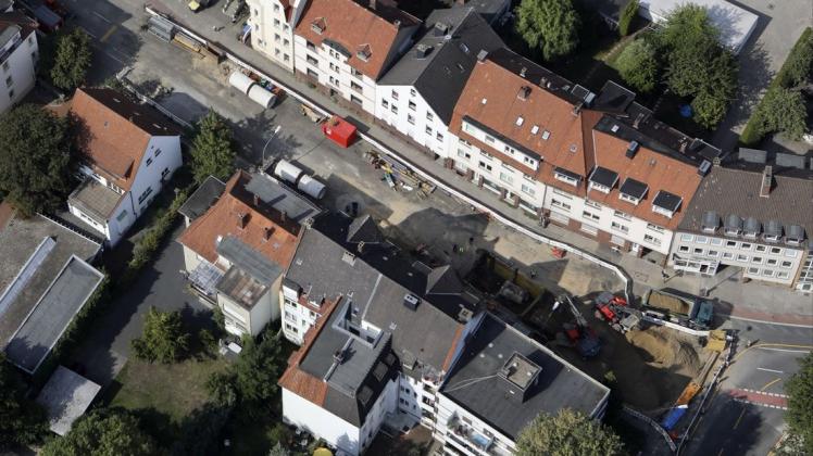 Die Sanierung der Rheiner Landstraße schlägt mit 7,5 Millionen Euro zu Buche. Foto: Gert Westdörp