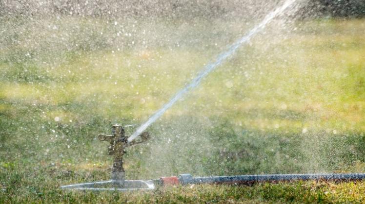 Wenn der Regen ausbleibt, wird der Garten mit Leitungswasser gewässert – das hat in Dürrephasen ernste Konsequenzen für Städte und Gemeinden. Foto: dpa/Patrick Pleul