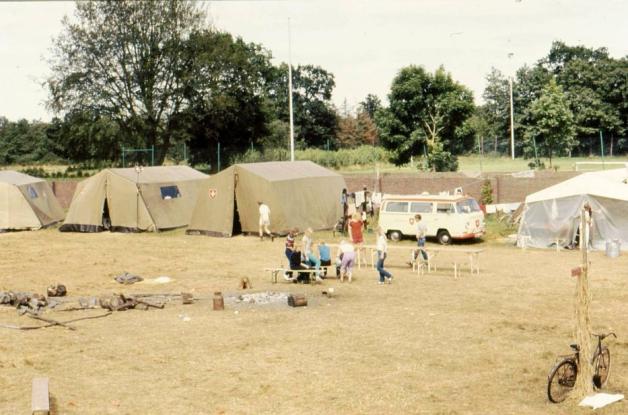 Auch mit wenig Komfort hatten die Zeltlagerkinder immer viel Spaß.  Foto: KLJB