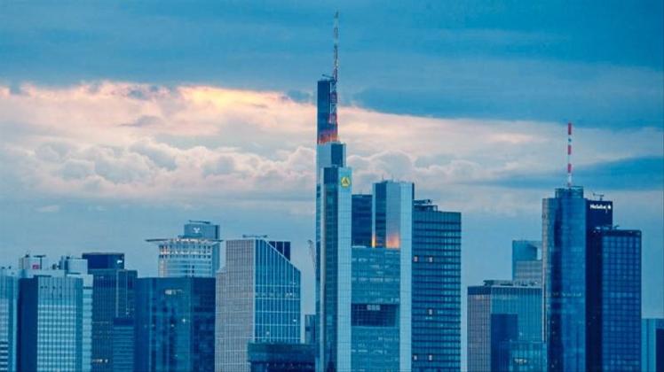Bankenskyline in Frankfurt am Main: Die Geldinstitute leiden unter den EZB-Strafzinsen. 