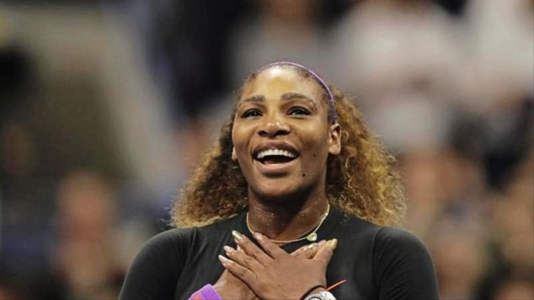 Geschafft: Serena Williams freut sich über den Finaleinzug bei den US Open. 