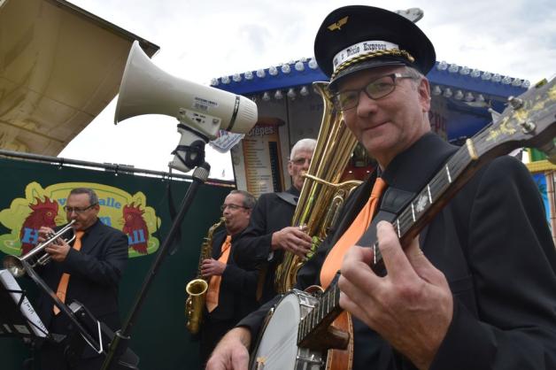 Eine Dixieland-Band sorgte für Musik bei der Eröffnung. Foto: Kai Hasse Eine Dixieland-Band sorgte für Musik bei der Eröffnung. Foto: Kai Hasse