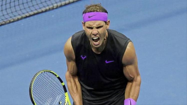 Zeigt sich bei den US Open in beeindruckender Form: Rafael Nadal. 