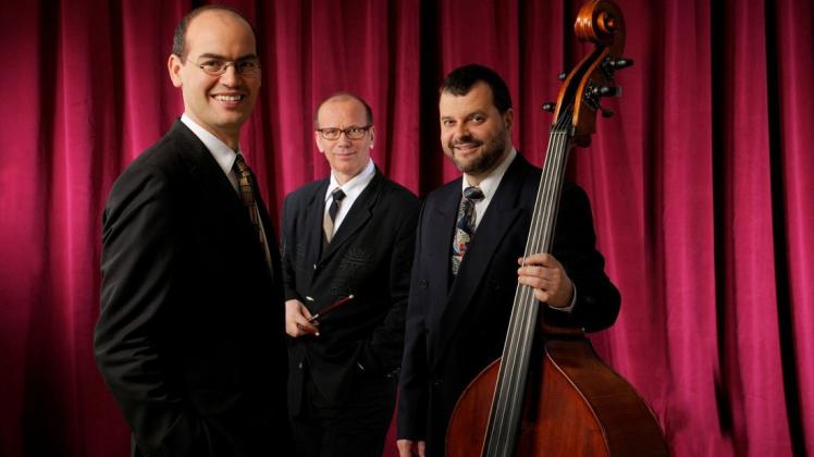 Das "Frank Muschalle Trio" spielt zum 25. Jubiläum der Wildeshauser Jazzfreunde. Foto: Manfred Pollert