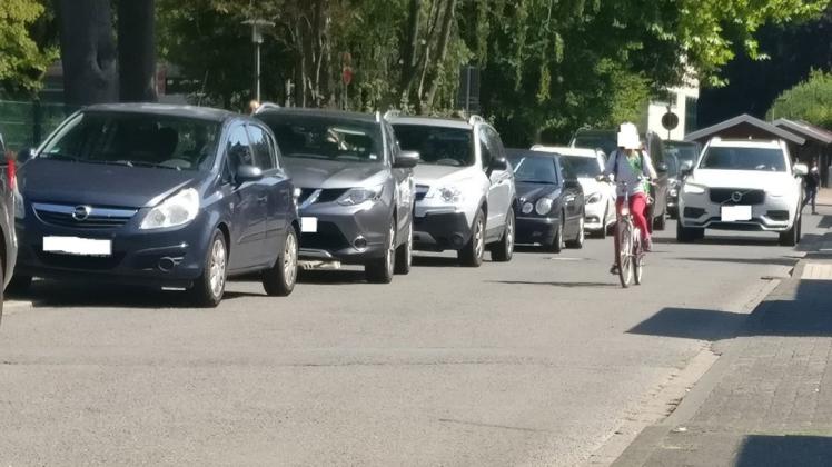 Die CDU Ankum ist besorgt über die Verkehrsituation an der Grundschule. Foto: CDU