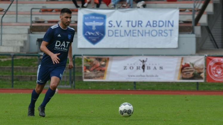Can Blümel und der SV Tur Abdin feierten einen ungefährdeten Sieg. Archivfoto: Daniel Niebuhr