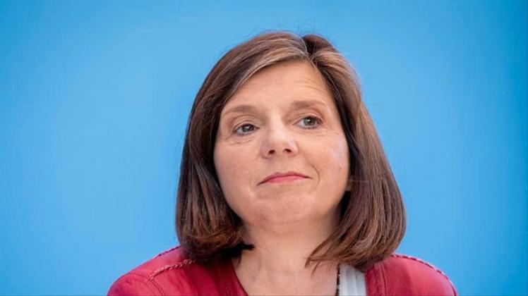 Katrin Göring-Eckardt ist von der Özdemir-Kandidatur überrascht, bewertet einen Wettbewerb aber positiv. 