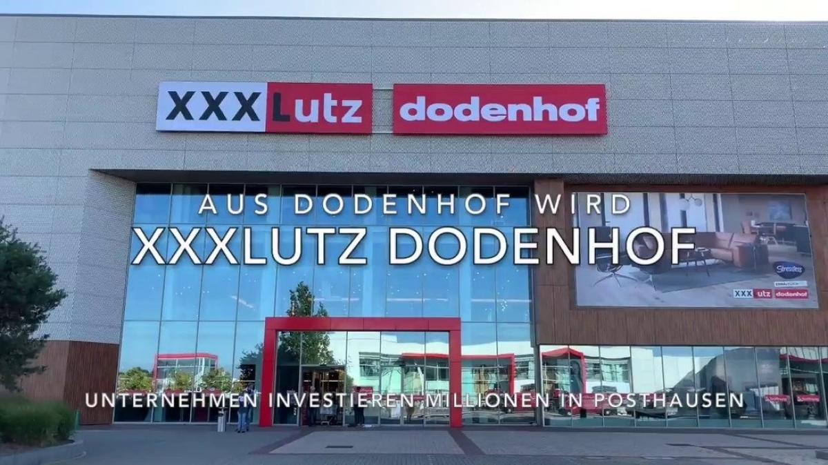 Aus Dodenhof wird XXXLutz Dodenhof Neueröffnung in Posthausen NOZ
